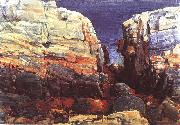 Childe Hassam The Gorge at Appledore oil
